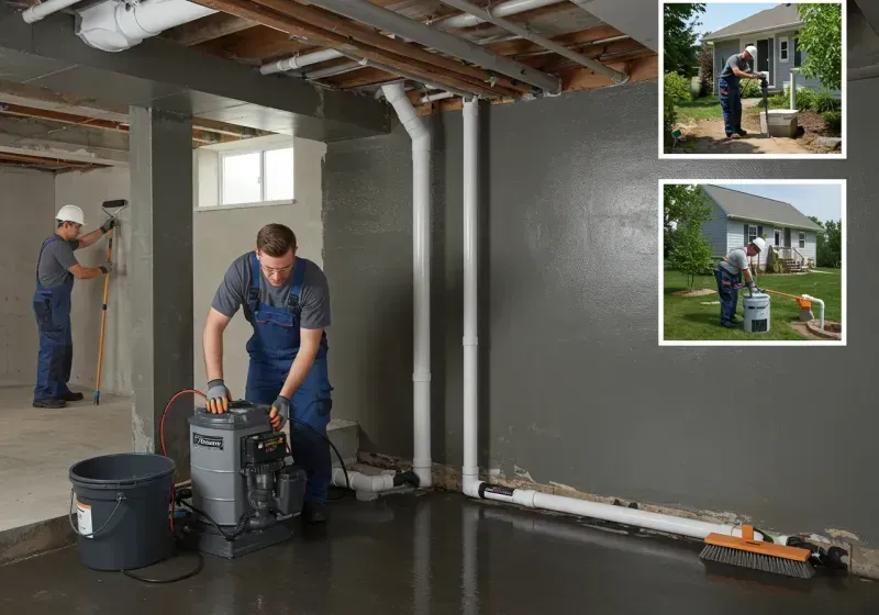 Basement Waterproofing and Flood Prevention process in El Granada, CA